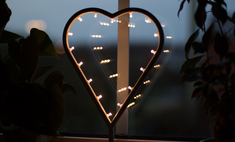 LED-hjärta